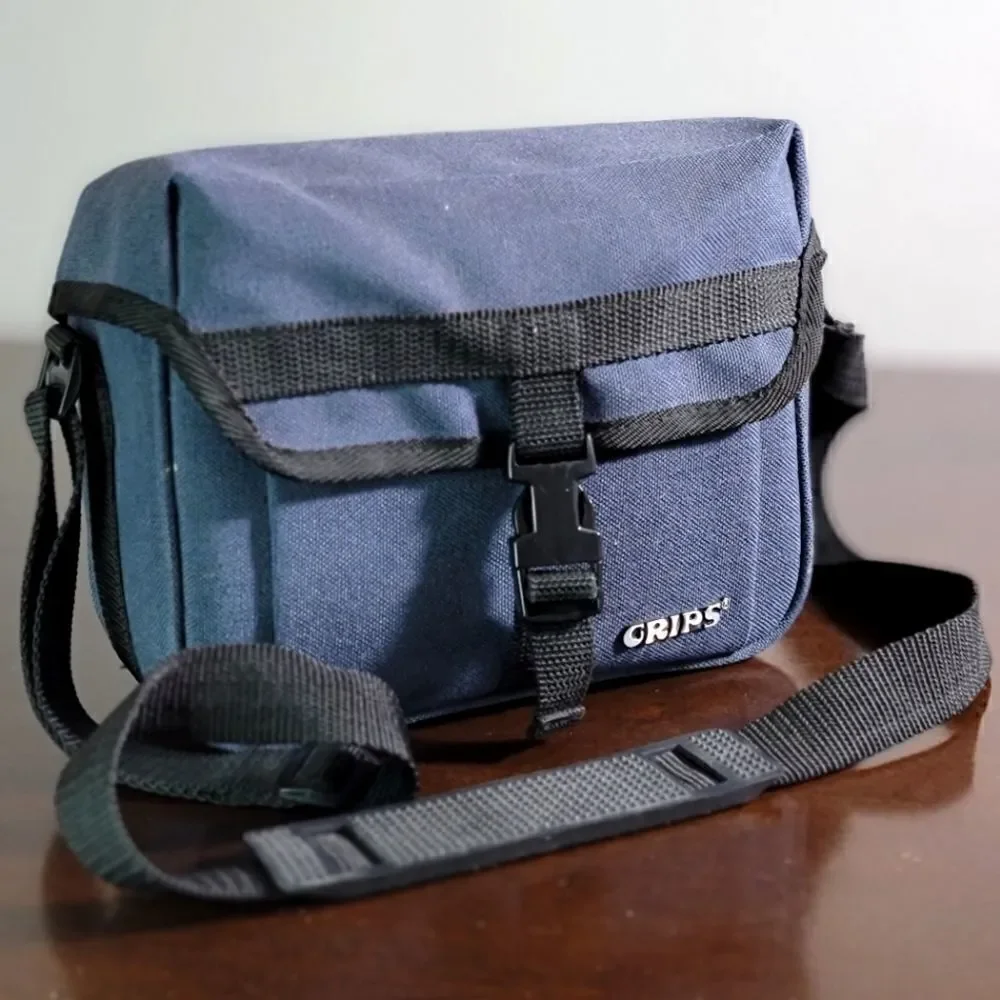 Grips Camera Soft Padded Case Navy Blue Black Tactical Canon Nikon Polaroid